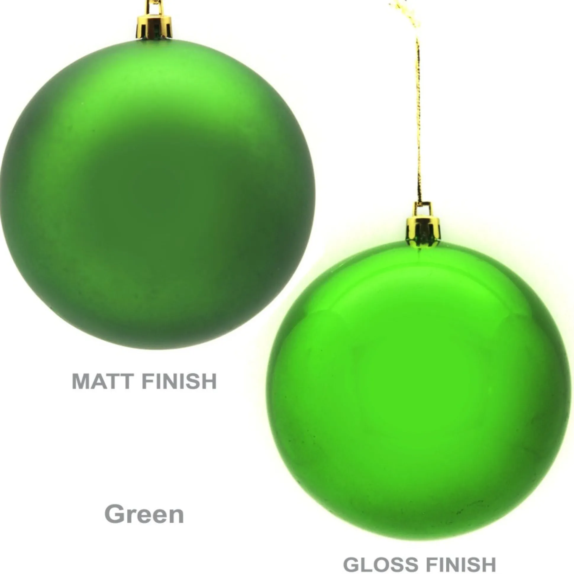 Customised Large Shatterproof Logo Decal Bauble - 10cm Corporate Logo Baubles|