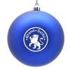 Customised Shatterproof Printed Logo Bauble - 10cm Corporate Logo Baubles|