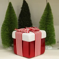 Cute Red and White Hanging Gift Box Christmas Decoration Christmas Tree Decorations|