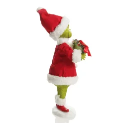 D56 Possible Dreams - Beware! A Grinch Lives Here Christmas Ornament Christmas Figurines|