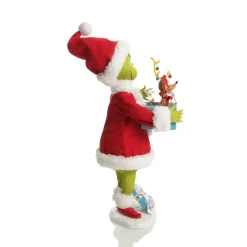 D56 Possible Dreams - Grinch and Max! Christmas Ornament Christmas Figurines|