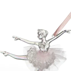 Dancing Ballerina Tree Decoration with Pink Tulle TuTu Christmas Tree Decorations|