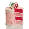Delicious Pink Velvet Layered Cake Christmas Decoration Christmas Tree Decorations|