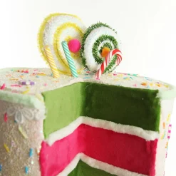 Delicious White Layered Cake Christmas Decoration Christmas Tree Decorations|