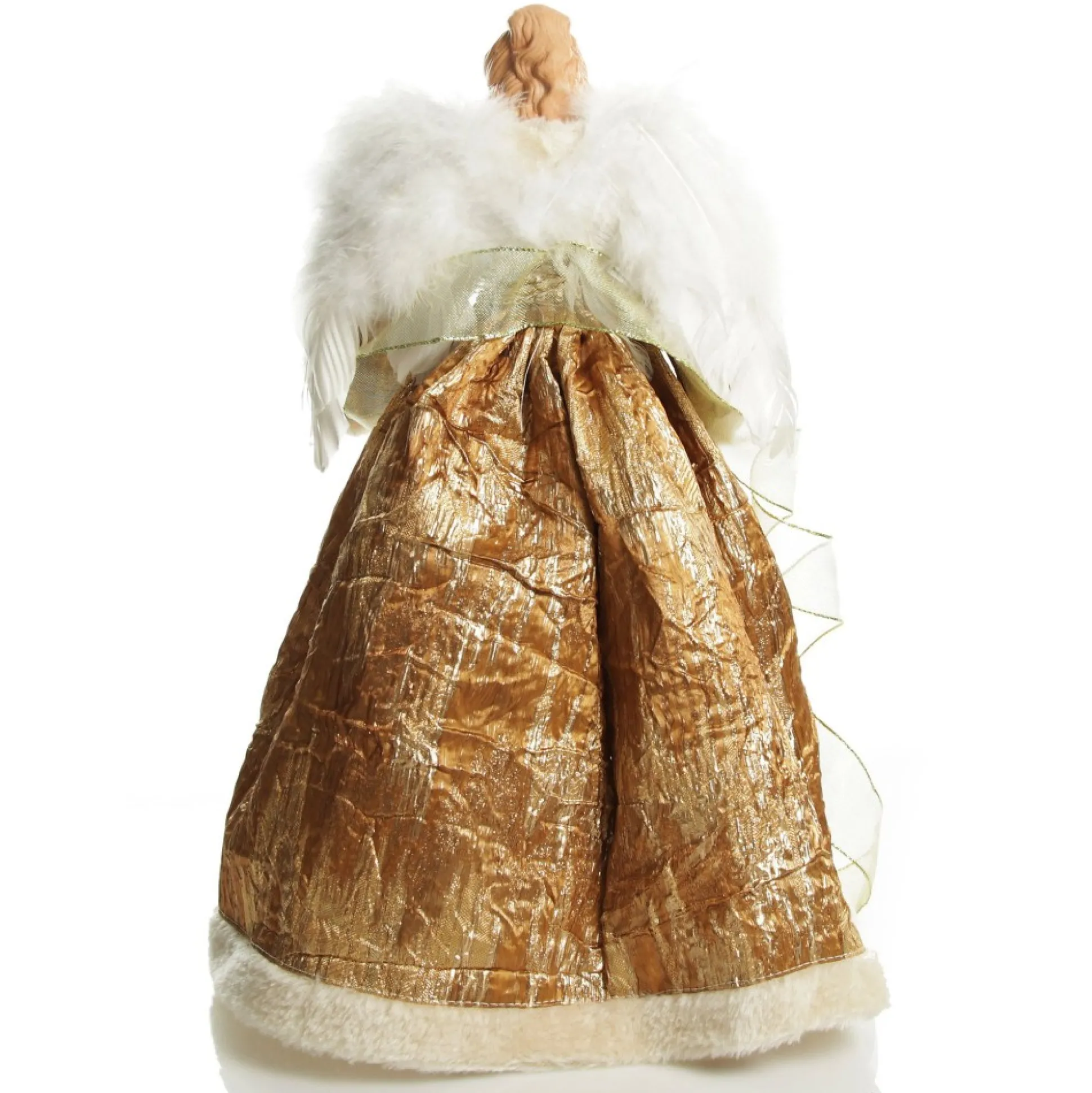 Deluxe Gold Angel Christmas Tree Topper Ornament Tree Toppers|