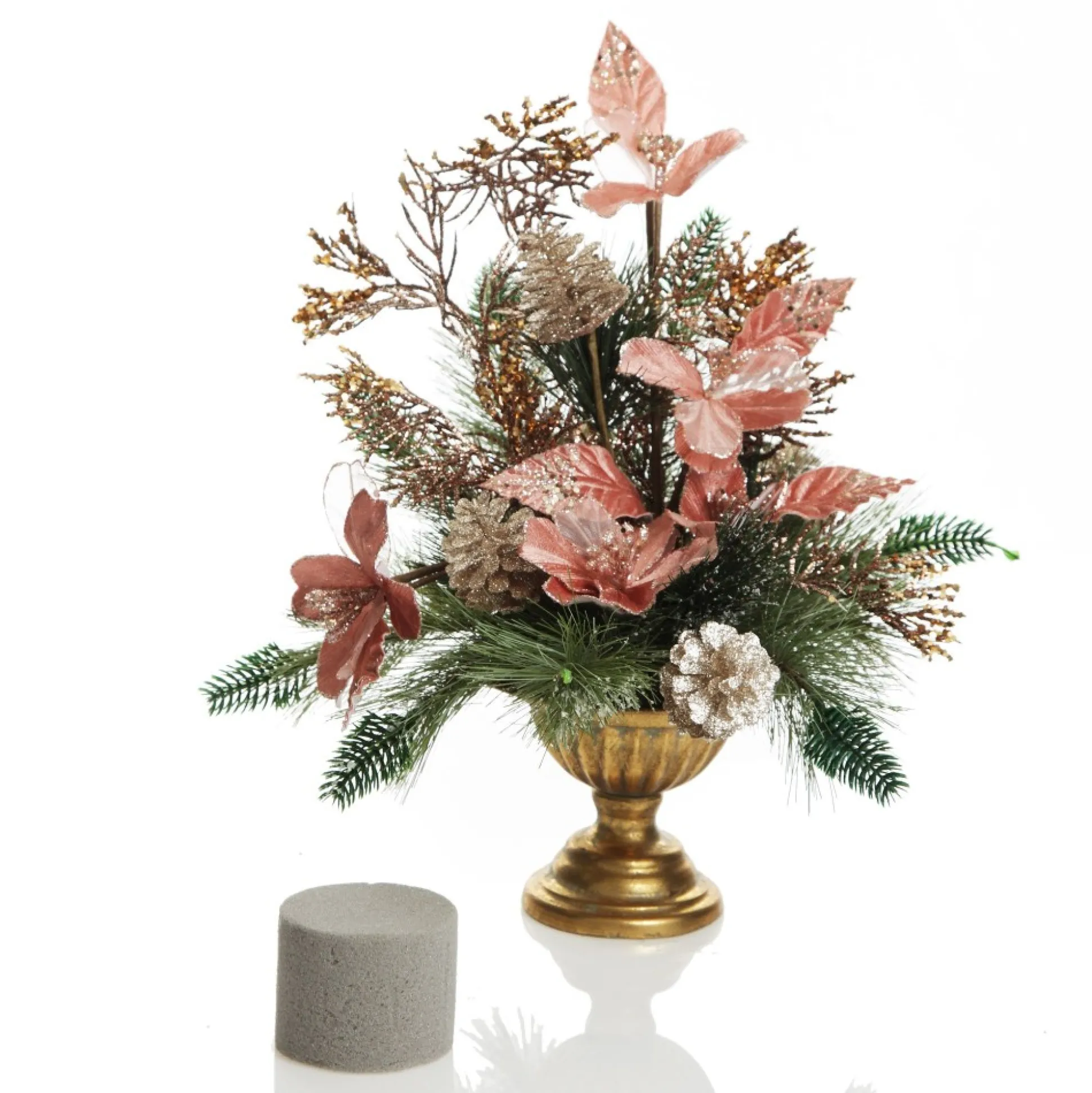Dry Floral Foam Cylinder Christmas Craft Supplies|