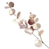 Dusky Pink Round Leaf Eucalyptus Dollar Gum Spray Christmas Sprays|