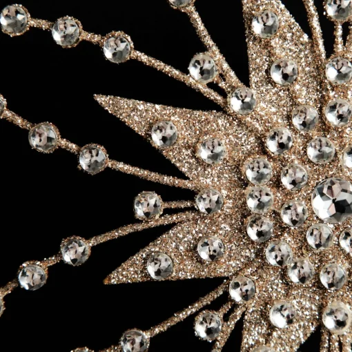 Elegant Metal and Jewel Tree Topper Tree Toppers|