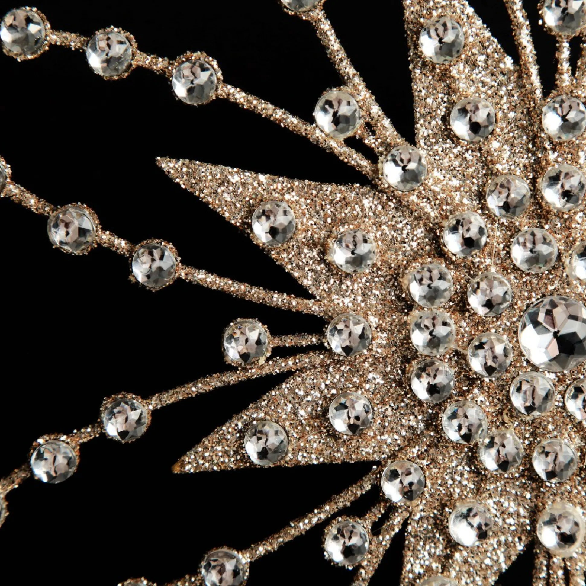 Elegant Metal and Jewel Tree Topper Tree Toppers|