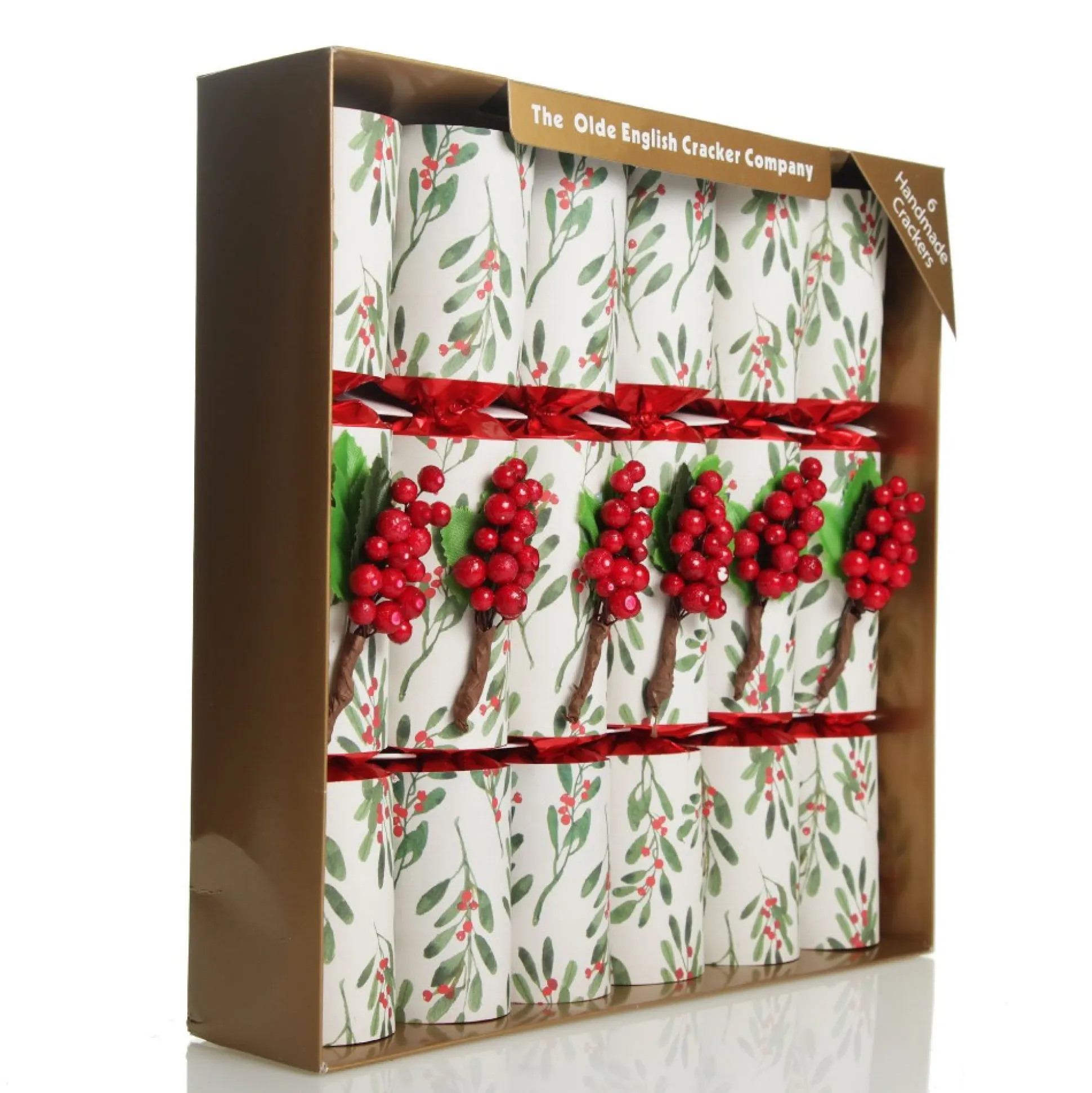 Eucalyptus Leaf and Red Berry Christmas Bon Bons Christmas Bon Bons|