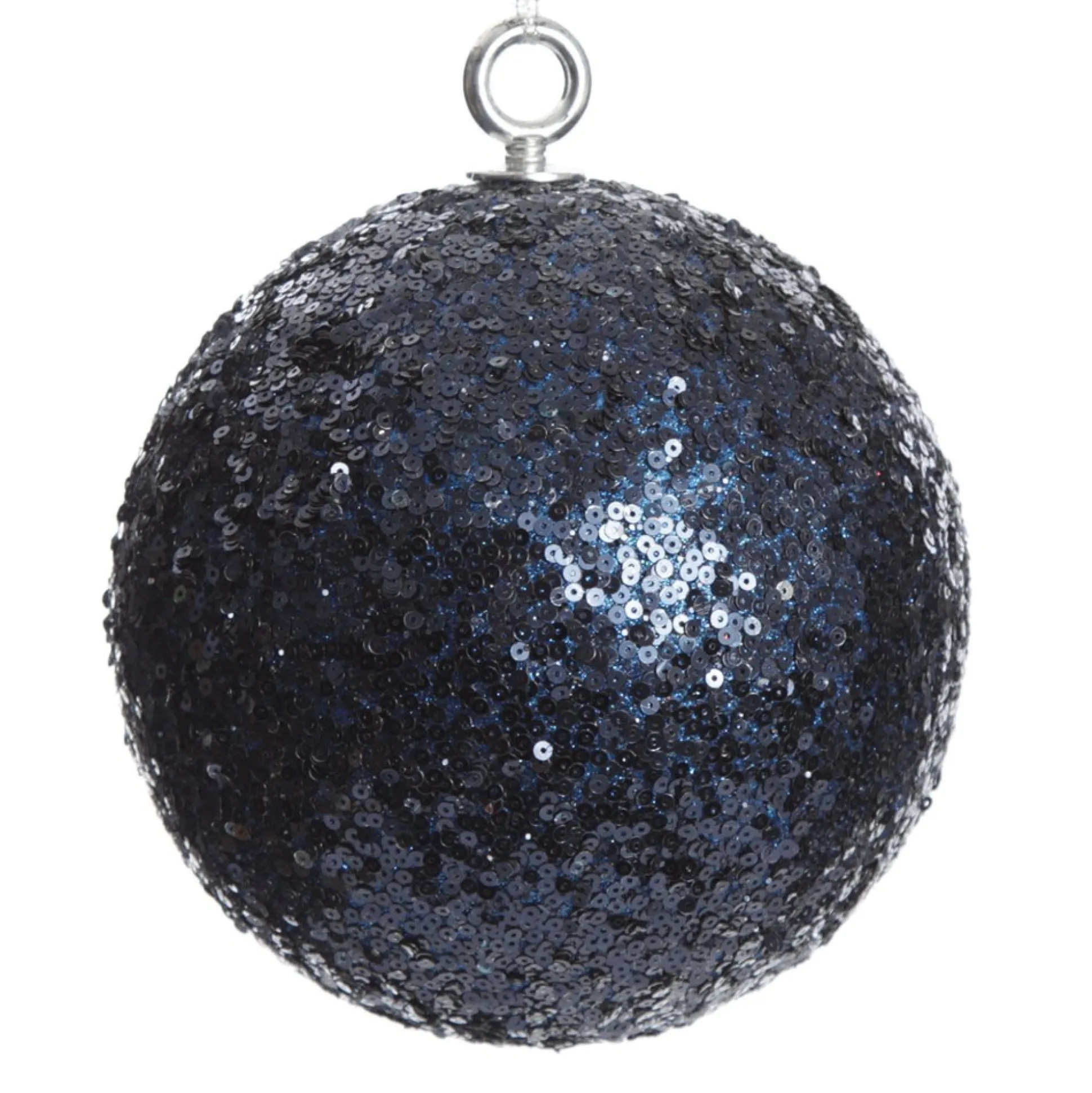 Extra Large Blue Sequin Christmas Bauble Decorative Christmas Baubles|