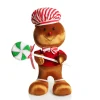 Extra Large Gingerbread Boy with Lollipop Christmas Ornament Christmas Ornaments|