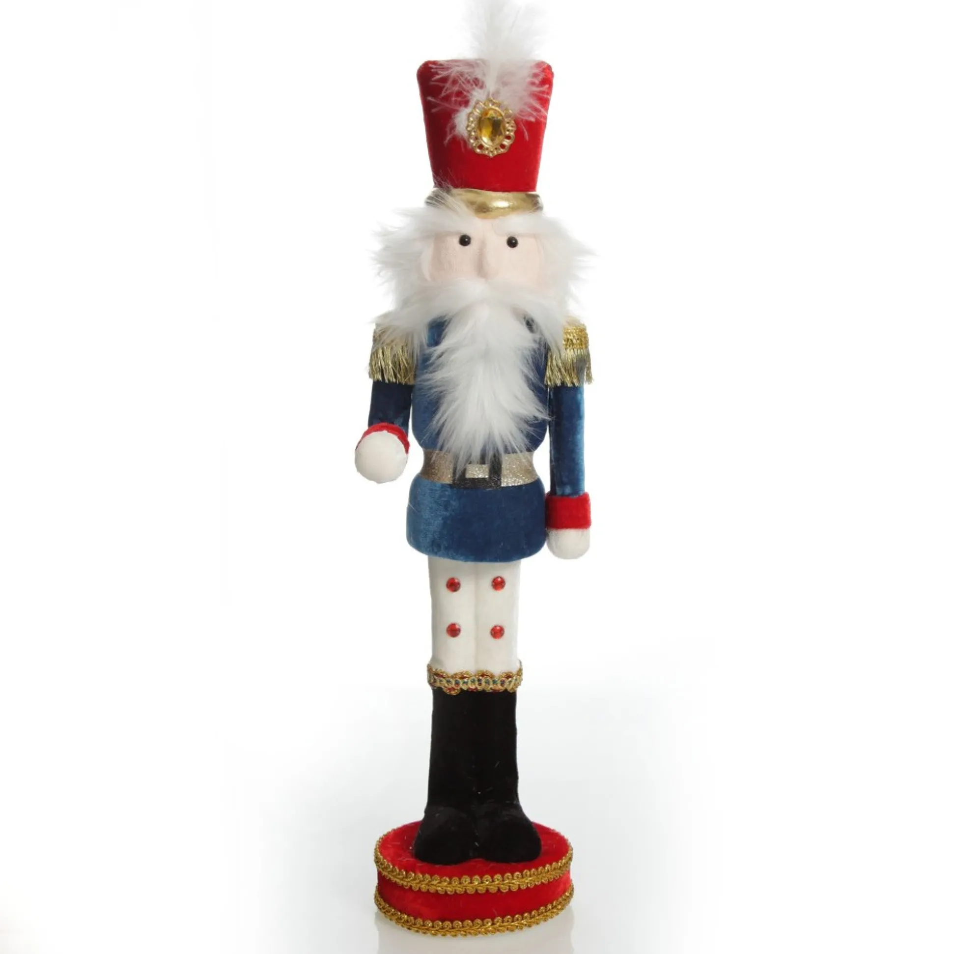 Extra Large Nutcracker in Blue Jacket Diy Wreaths|