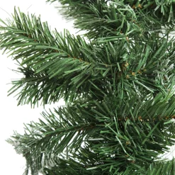 Flocked Alpine Christmas Garland Christmas Garlands|