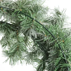 Flocked Alpine Christmas Wreath Christmas Wreaths|