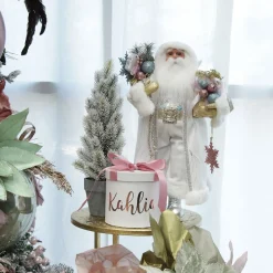 Flocked Pine Table Top Christmas Tree Table Top Christmas Trees|