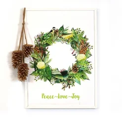Fresh Forest Christmas Poster Print Christmas Prints|