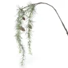 Frosted Pine with Pinecones Hanging Spray Christmas Sprays|