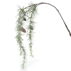 Frosted Pine with Pinecones Hanging Spray Christmas Sprays|