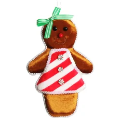 Gingerbread Girl Christmas Tree Decoration Christmas Tree Decorations|