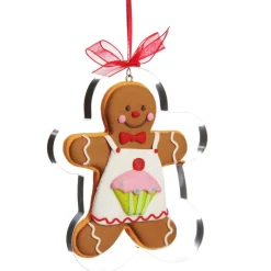 Gingerbread Man Cookie Cutter Decoration Christmas Tree Decorations|