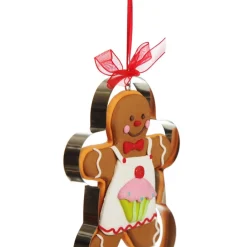 Gingerbread Man Cookie Cutter Decoration Christmas Tree Decorations|