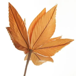 Gingerbread Poinsettia Flower Stem Christmas Flowers|