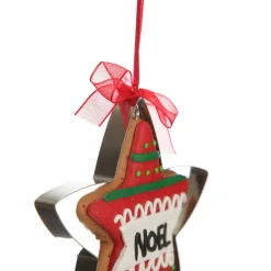 Gingerbread Star Cookie Cutter Decoration Christmas Tree Decorations|