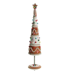 Gingerbread Table Top Christmas Tree Ornament Table Top Christmas Trees|