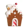 Gingerbread Velvet House Christmas Tree Decoration Christmas Tree Decorations|