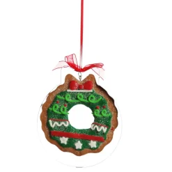 Gingerbread Wreath Cookie Cutter Decoration Christmas Tree Decorations|