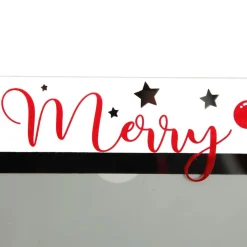 Glass Christmas Photo Frame - Stars and Baubles Photo Gifts|