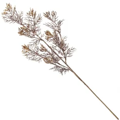 Glittered Copper Branch Spray Christmas Sprays|