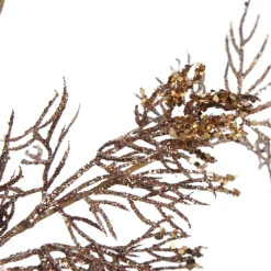 Glittered Copper Branch Spray Christmas Sprays|