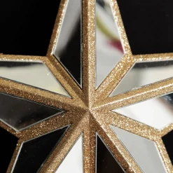 Gold and Mirror 3D Star Christmas Tree Topper Tree Toppers|