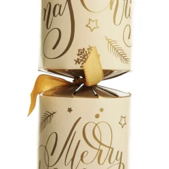 Gold and White Merry Christmas Script Bon Bons Christmas Bon Bons|