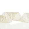 Gold Mesh Wired Christmas Ribbon Garland Tree Garlands|