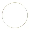 Gold Metal Hoop Wreath Base - 30cm Diy Wreaths|