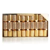 Gold Snowflake Christmas Bon Bons - Pack of 10 Christmas Bon Bons|