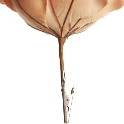 Gold Velvet Magnolia Flower Clip Christmas Flowers|