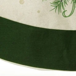Green and Gold Mistletoe Christmas Tree Skirt Christmas Tree Skirts|