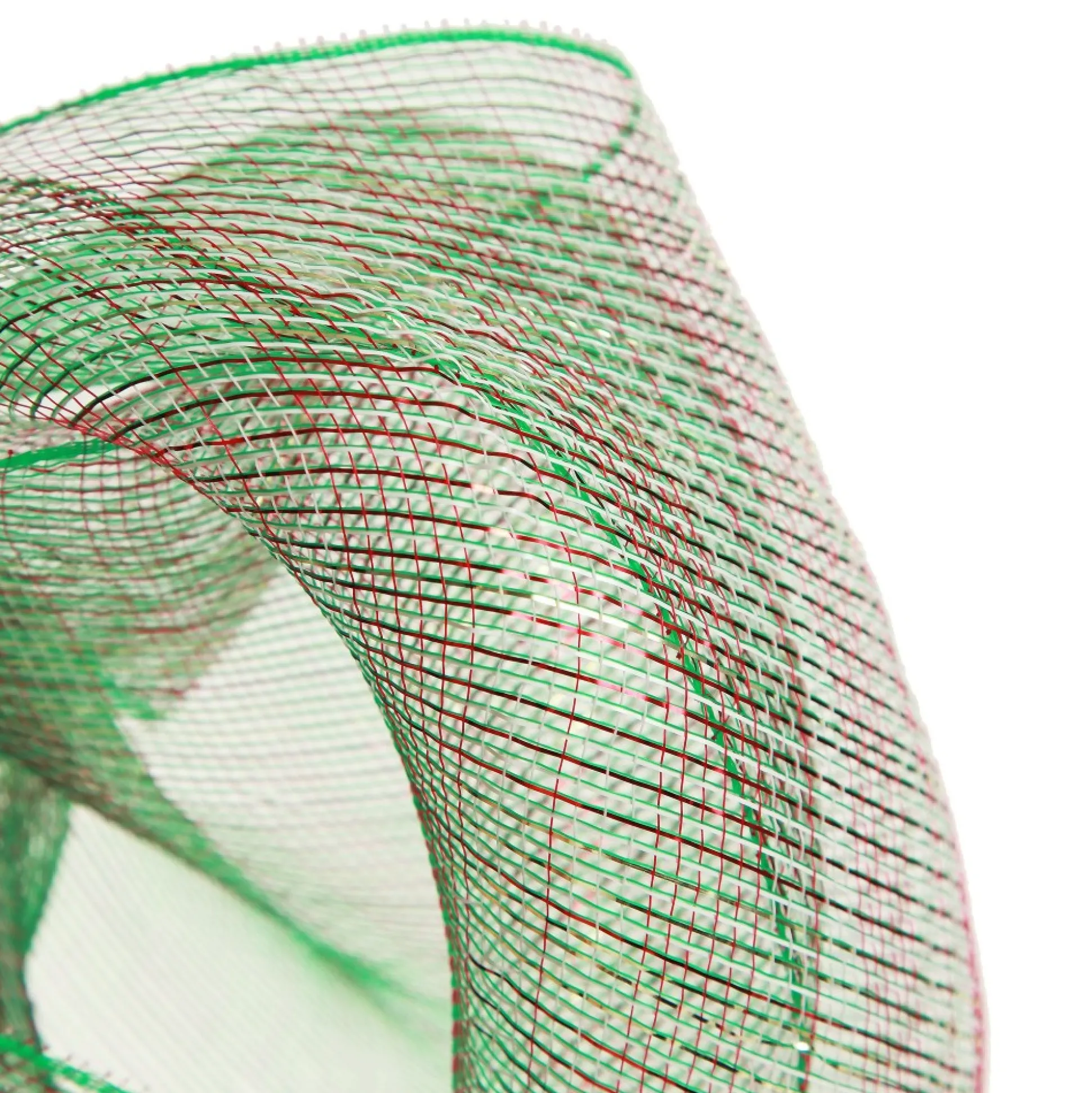 Green and Red Check Decomesh Roll Decomesh|