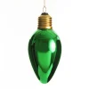 Green Light Bulb Hanging Christmas Decoration Christmas Tree Decorations|