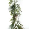 Green Mixed Leaf Christmas Garland Christmas Garlands|