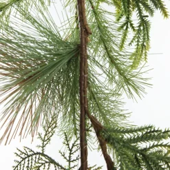 Green Mixed Leaf Christmas Garland Christmas Garlands|