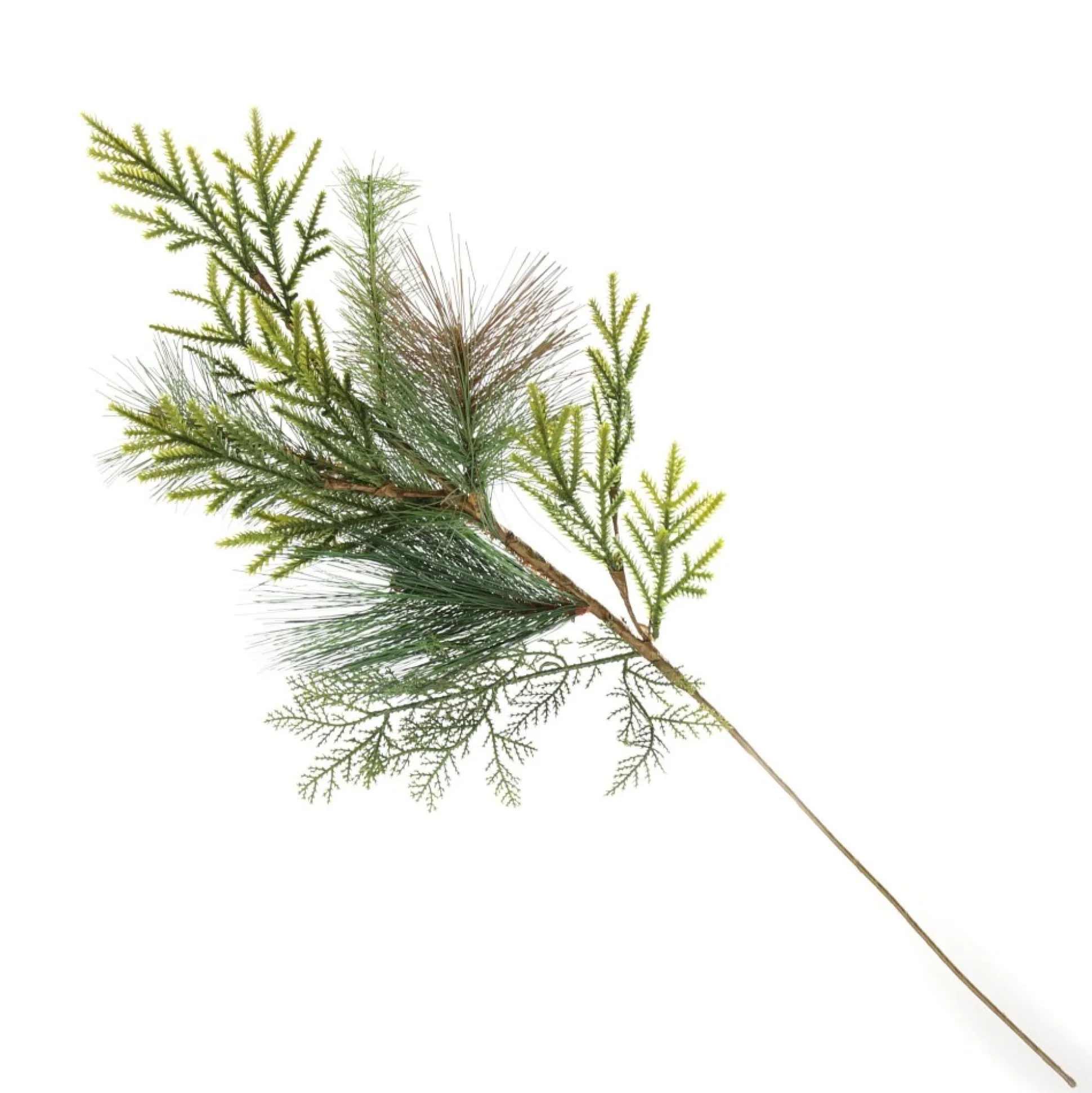 Green Mixed Leaf Christmas Spray Christmas Sprays|