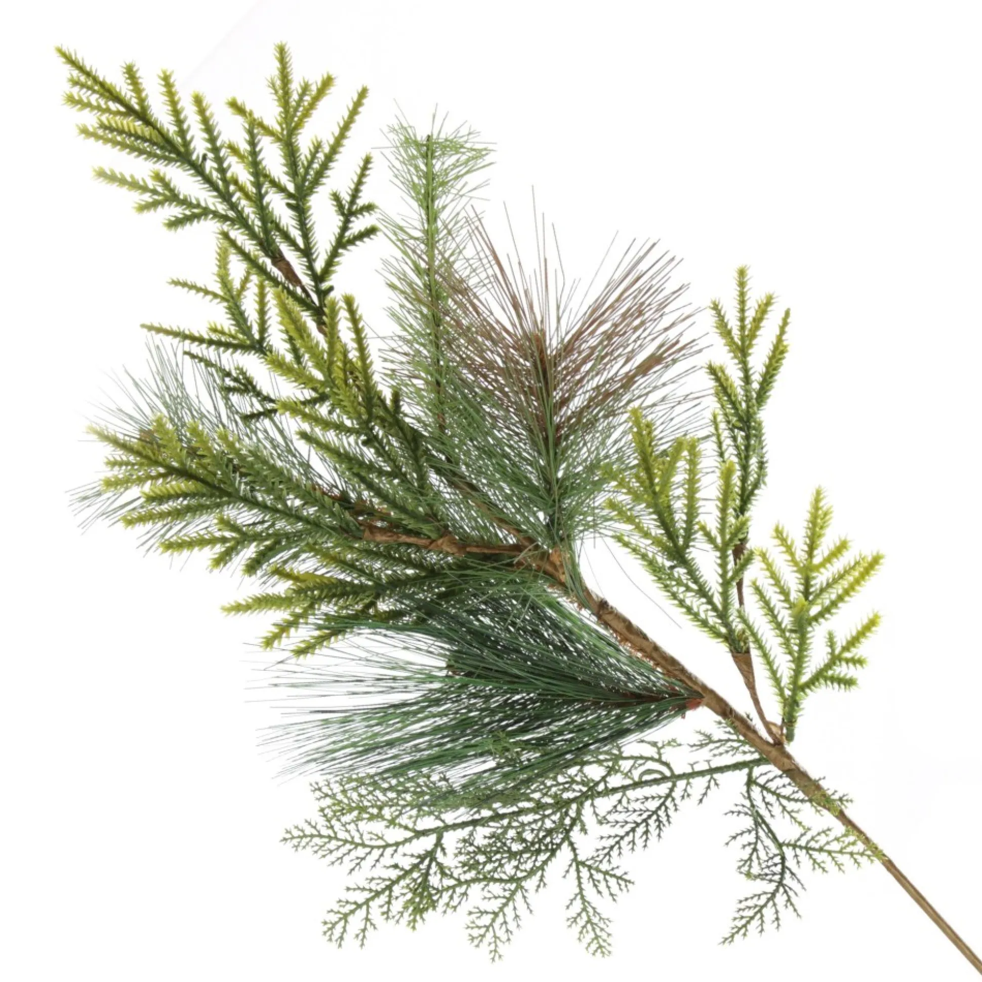 Green Mixed Leaf Christmas Spray Christmas Sprays|