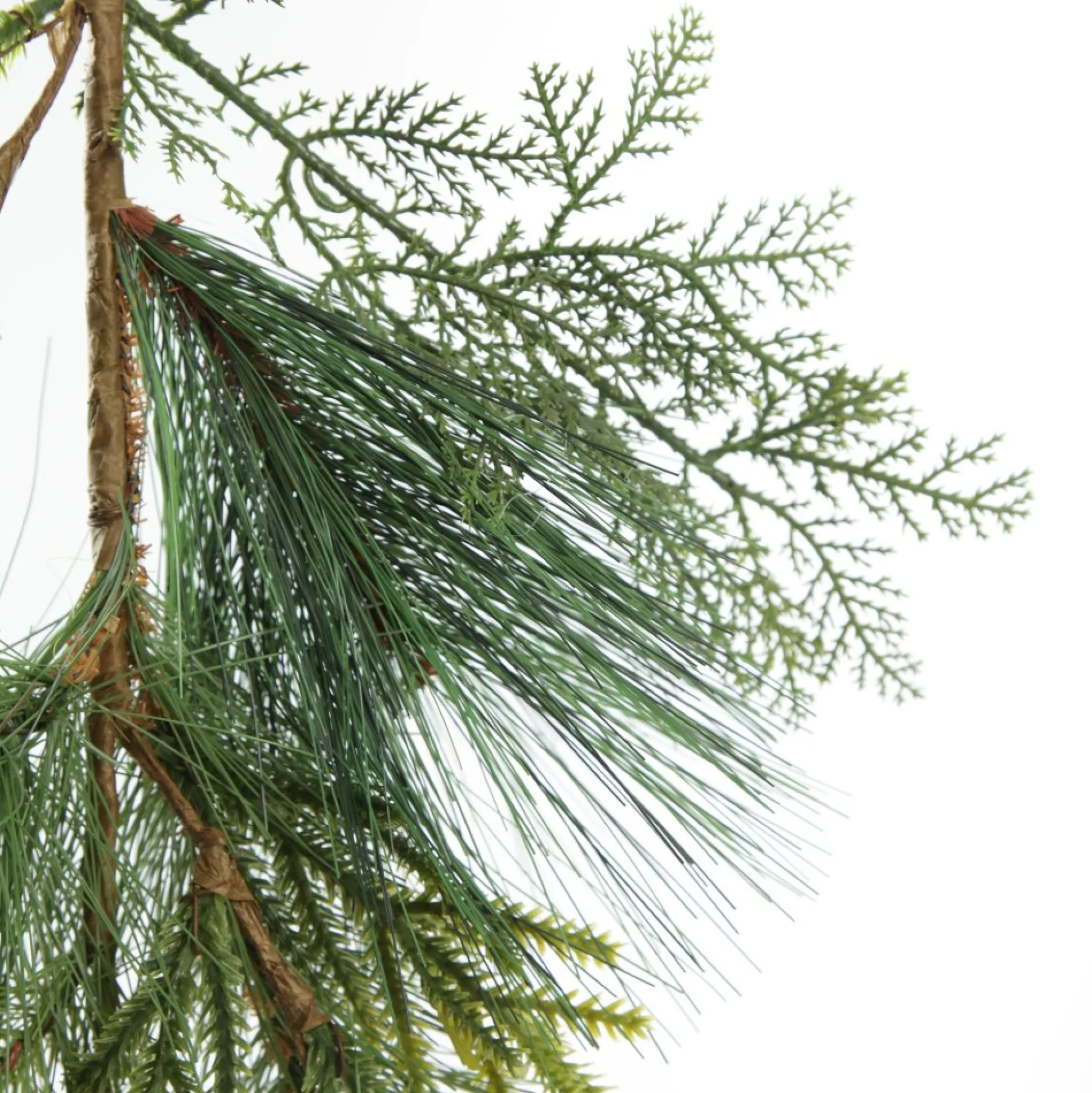 Green Mixed Leaf Christmas Spray Christmas Sprays|