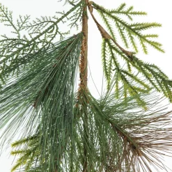 Green Mixed Leaf Christmas Spray Christmas Sprays|