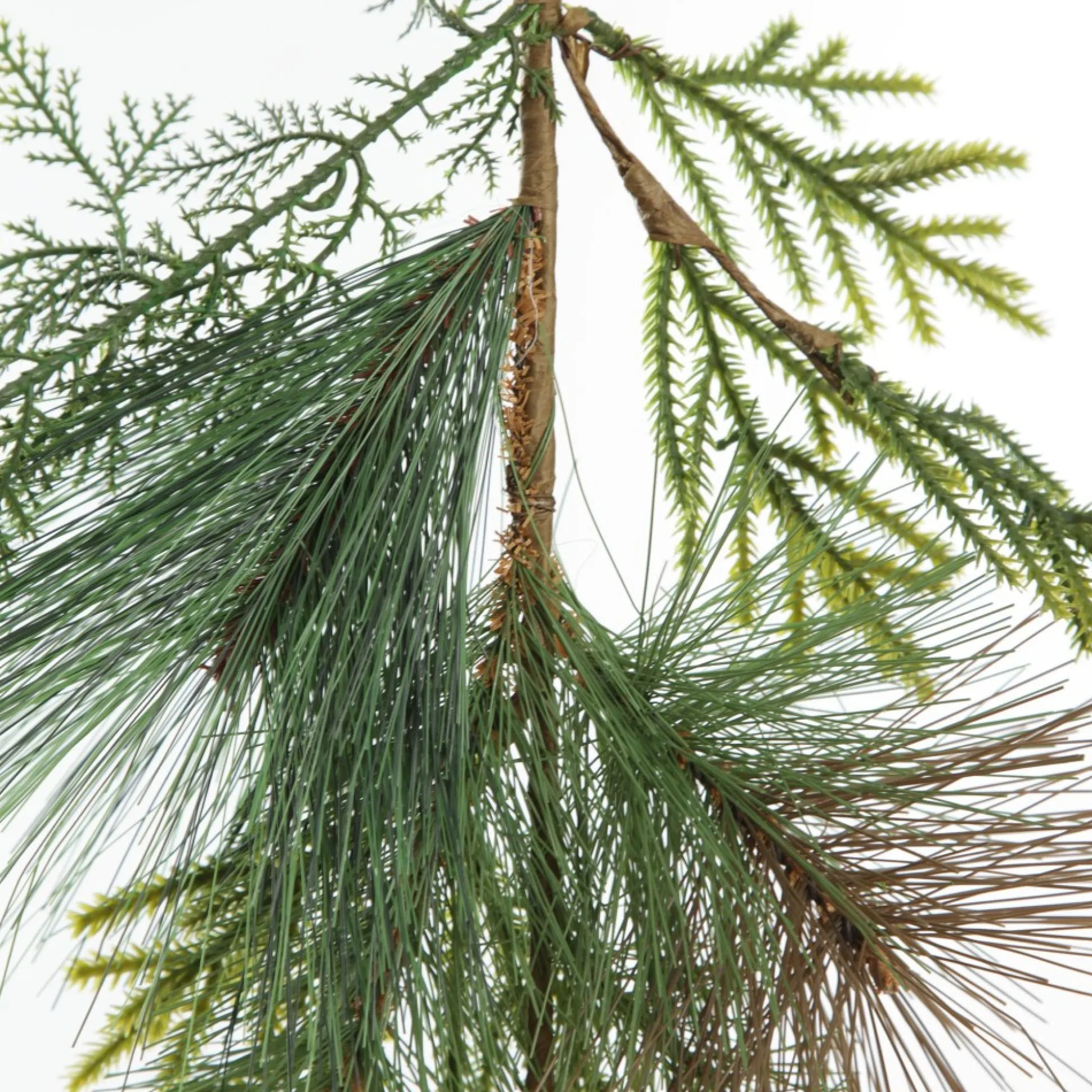 Green Mixed Leaf Christmas Spray Christmas Sprays|